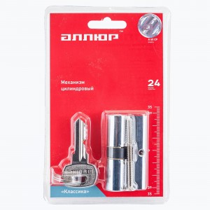 АЛЛЮР 60 CP хром BLISTER Цилиндровый механизм (40,10)