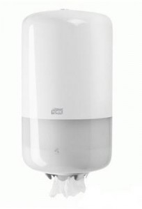 Диспенсер для полотенец TORK Elevation mini белый с центр.вытяж., 300080,558000 (полот. 124023,024)