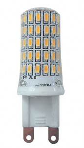 Jazzway G9 7W(400lm) 4000K 4K PLED 60х16 .1039095B