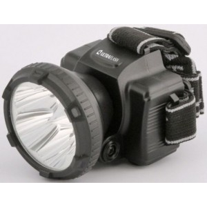Ultraflash фонарь налобный LED5365 (акк. 4V 0.42Ah) 5св/д (20lm),черн./пластик,отраж,2 реж,з/у 220V (2 шт.)