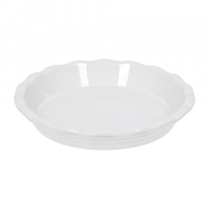 Форма д/запекания керамика круглая, с фигурным краем, 28*28*6см 17361 MARMITON