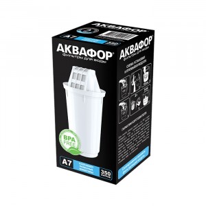 Модуль сменный/кассета фильтр. Аквафор А7, 1шт/уп, ресурс 350л, арт.500707
