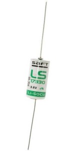 Э/п Saft LS 17330 CNA 2/3A с аксиальными выводами, 15908