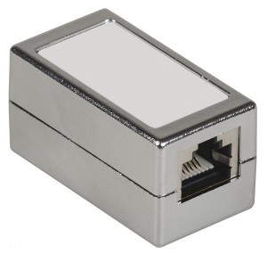 ITK Проходной адаптер кат. 6 FTP тип RJ45-RJ45 CS70-1C06F