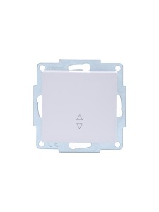 Lezard VESNA мех. выкл. СУ 1 кл. 10А (проходн.) бел. (корп. ABS)  742-0288-105