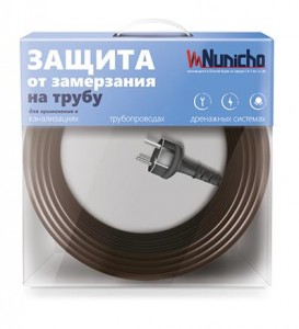 NUNICHO саморег. кабель экран ОУ (комплект на трубу) SRL 16-2CR-3 (3м/16Вт) 988794