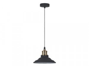 Camelion LOFT PL-600  C67  черный + стар медь (Светильник подвесной LOFT,  1х E27, 40Вт, 230В, метал