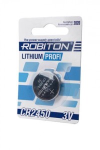 Э/п Robiton PROFI R-CR2450-BL1 CR2450 BL1, 13055
