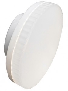 Ecola GX53 св/д 3W 6000K 27x75 матов. алюм. Premium T5UD30ELC (10!)