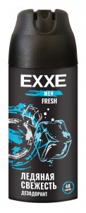 Дезодорант мужской Ледяная свежесть 48ч FRESH 150 мл спрей UFC x EXXE