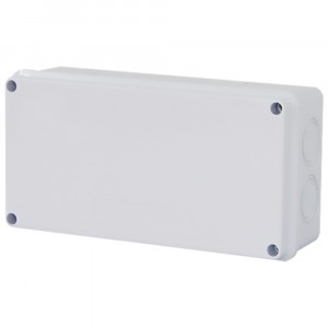 Stekker Коробка разветвительная 200x100x70 8 отверстий IP65 светло-серая EBX31-04-65 39560
