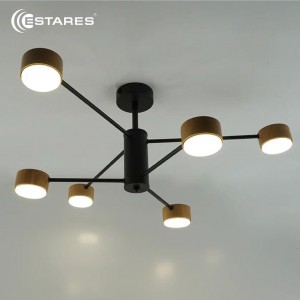 Estares св-к-люстра GUSTA 6xGX53 780x300 max 25W черн.дерево БЕЗ пульта IP20