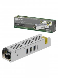 TDM Блок питания 100W-12В-IP20 для светодиодных лент и модулей, металл, узкий SQ0331-0552
