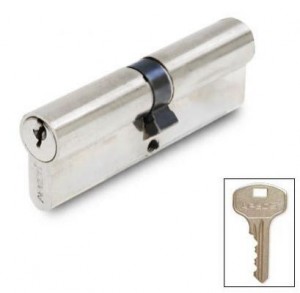 Апекс SC-100-Z-Ni (35*65) англ. кл/кл никель Цилиндровый механизм (100,10)