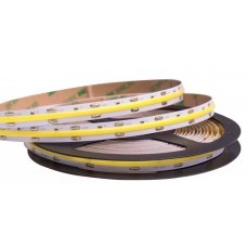 LEEK лента св/д 12V COB 300led/m IP20 6500K 6K 1900lm/m 5м цена за бух  интерьер LE010618-003