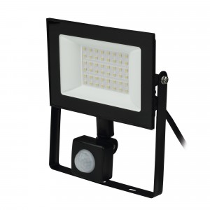 Uniel прожектор св/д 50W(4000lm) 6500K с датч. движ. и освещ. ULF-F62-50W/6500K SENSOR IP54