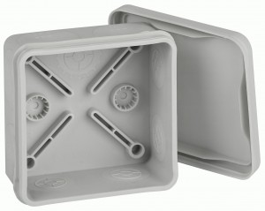 ЭРА KOR-80-80-40-9g-2MP кор. распаячн. ОУ КОР 80x80x40 с гермовводами 8 вх. IP67 60290