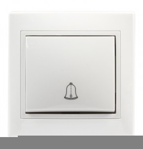 Smartbuy Венера Кнопка СУ звонка 10А белая  (SBE-01w-10-B1-0)