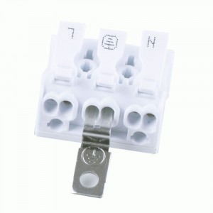 STEKKER клемма СМК LD294-5103 3полюса 3x(0,5-2,5мм2), земля, 450V 16A (уп.5шт, цена за уп.) 39790