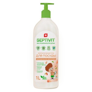 Средство для посуды Миндальное молочко  1л SEPTIVIT 108