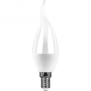 Saffit свеча на ветру С37Т Е14 9W(810Lm) 6400K 6K 124x37 SBC3709 55173