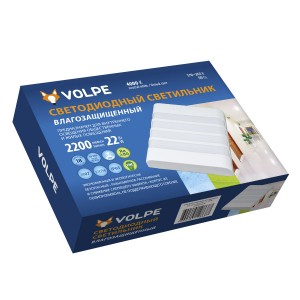 Volpe св-к св/д влагозащищенный 22W(2200lm) 4K прямоугольник/белый ULW-Q280 22W/4000K/S01 IP65 WHITE