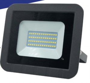 General прожектор св/д с микроволн. датчик+фотосенсор 10W(860lm) SMD 6K 100x80x26  IP65 GTAB 403400