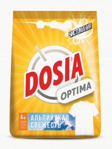 Стиральный порошок Dosia Optima Альпийская Свежесть 4кг