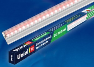 Uniel фито св-к св/д для растений 10W 11.5мкмоль/с, пластик, с выкл. L=572мм ULI-P16-10W/SPLE IP20