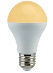 Ecola ЛОН A60 E27 12W золотистый 110x60 Premium D7KG12ELC