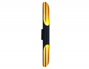 Ambrella бра св/д св-к FW237/2 CF/GD кофе/золото G9/2 max 40W 600x60x80 (лампы в компл.)