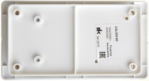 Schneider GLOSSA мех. перекл. (проходн.) СУ 1 кл. бел. (пласт. осн.) GSL000161