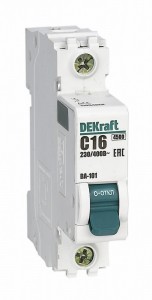 Schneider Electric DEKraft автоматический выкл. ВА-101 1P 25А 4,5kA х-ка B 11008DEK