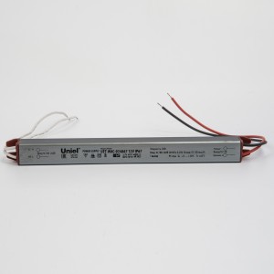 Uniel б/п для св/д лент и модулей с защитой от к/з 12V 24W IP67 2A 192x18x15 UET-WAC-024A67