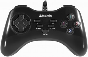 Проводной геймпад Game Master G2 USB, 13 кнопок, Defender, 64258