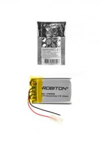 Ак-р Robiton Li-Po LP402030 3.7В 180мАч PK1, 14895