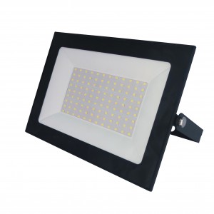 Uniel прожектор св/д 100W(8000lm) 3000K 2K алюминий/черный ULF-F21-100W/3000K IP65 200-250В BLACK