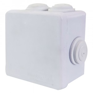 Stekker Коробка разветвительная 85x85x50 7 вводов IP65 светло-серая EBX30-01-65 39553