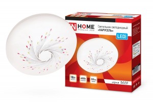 ASD/inHome св-к св/д декоративный 18W (1170lm) 4000К 4K КАРУСЕЛЬ d230 IP40 1867