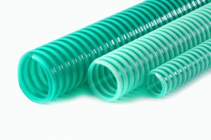Шланг НВС-Универсальный 1,1/4"(32мм)(330гр),7АТМ,зеленый,снаружи ребрист,внут.глад,ПолимерШланг(30м)