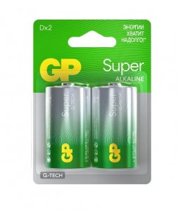 Э/п GP Super G-TECH 13A LR20/373 BL2
