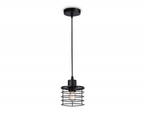 Ambrella св-к подвесной LOFT E27 40W d120x950 чер. металл TRADITIONAL TR8068 BK