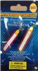 Кулон-серьги на ухо 2шт/уп D=4.5мм, L=4см НЕОНОВЫЙ СВЕТ FISH 7-10 GLOW STICK 0791