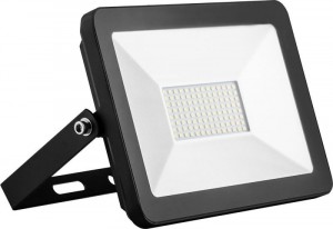 Saffit прожектор св/д 50W(4500lm) 2835SMD 6400K 6K 205х30х160мм черный SFL90-50 IP65 55066