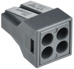 GENERICA клемма СМК 773-324 4х2,5мм2, 24А (уп.100шт, цена за шт)  UKZ10-324-100-G
