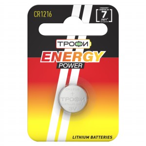 Э/п ТРОФИ BASIC/ ENERGY POWER CR1216 1BL