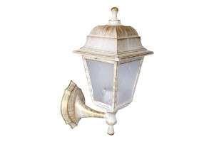 Camelion Леда св-к садовый "бра вверх/вниз" бел/бронза E27 60W пласт PP4201/02 C66 НБУ 04-60-001 У1