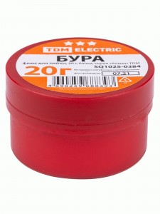 TDM Алмаз Флюс для пайки БУРА 20 г банка инд. упаковка серия  SQ1025-1510