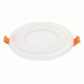 Ecola св-к встр. св/д даунлайт Круг 12W 4200K 4K подсветка 4W Синий 195(155)x20 DBRV16ELC