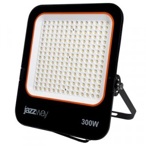 Jazzway св-к св/д Прожектор PFL-V 300W(27000lm) 6500K 6K IP65 cтекло 323x353x45 2г гар.5045019